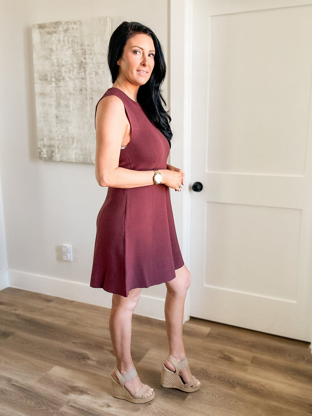 The Merlot Moment Dress