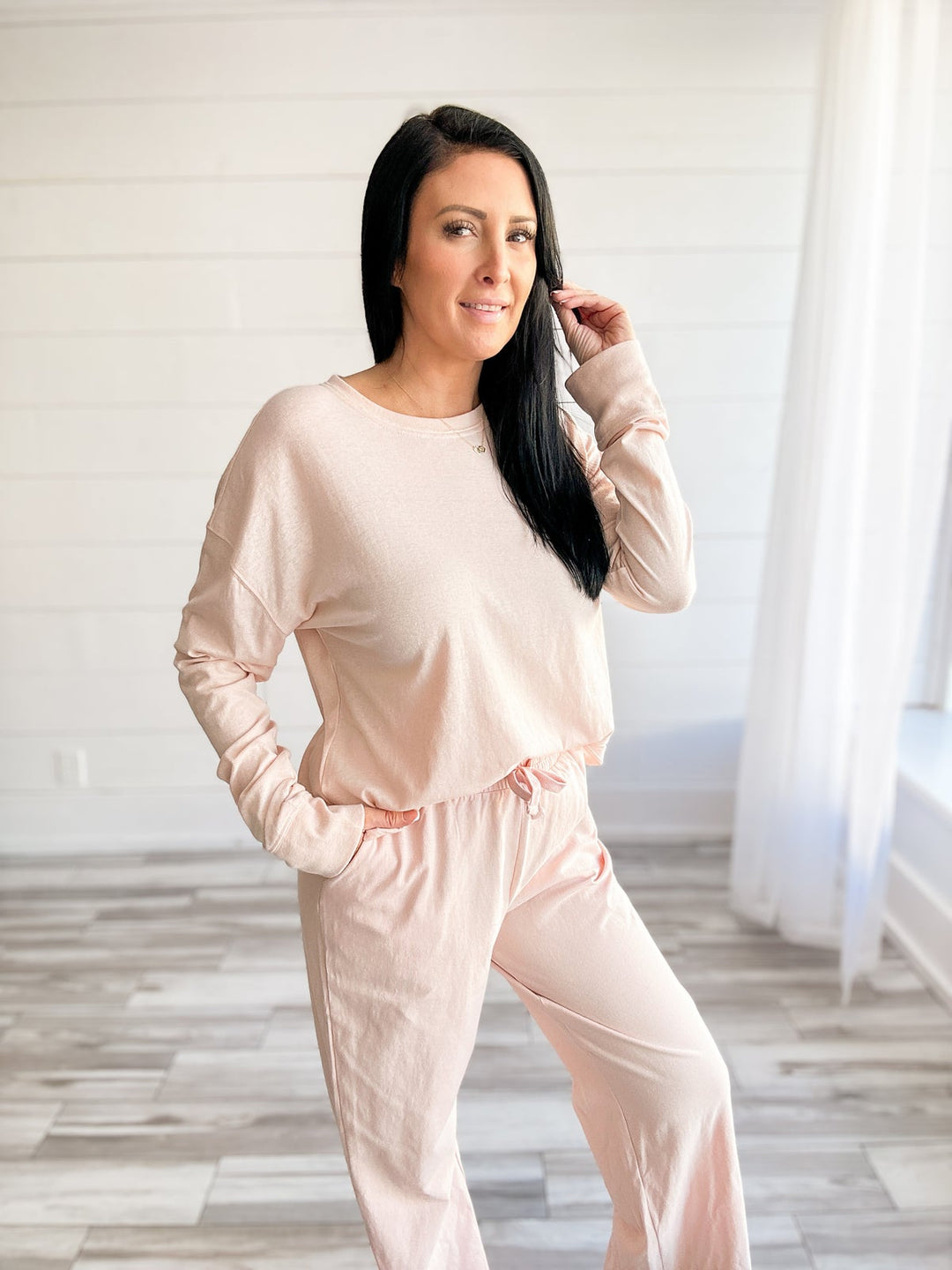 The Blush & Breathe Lounge Set