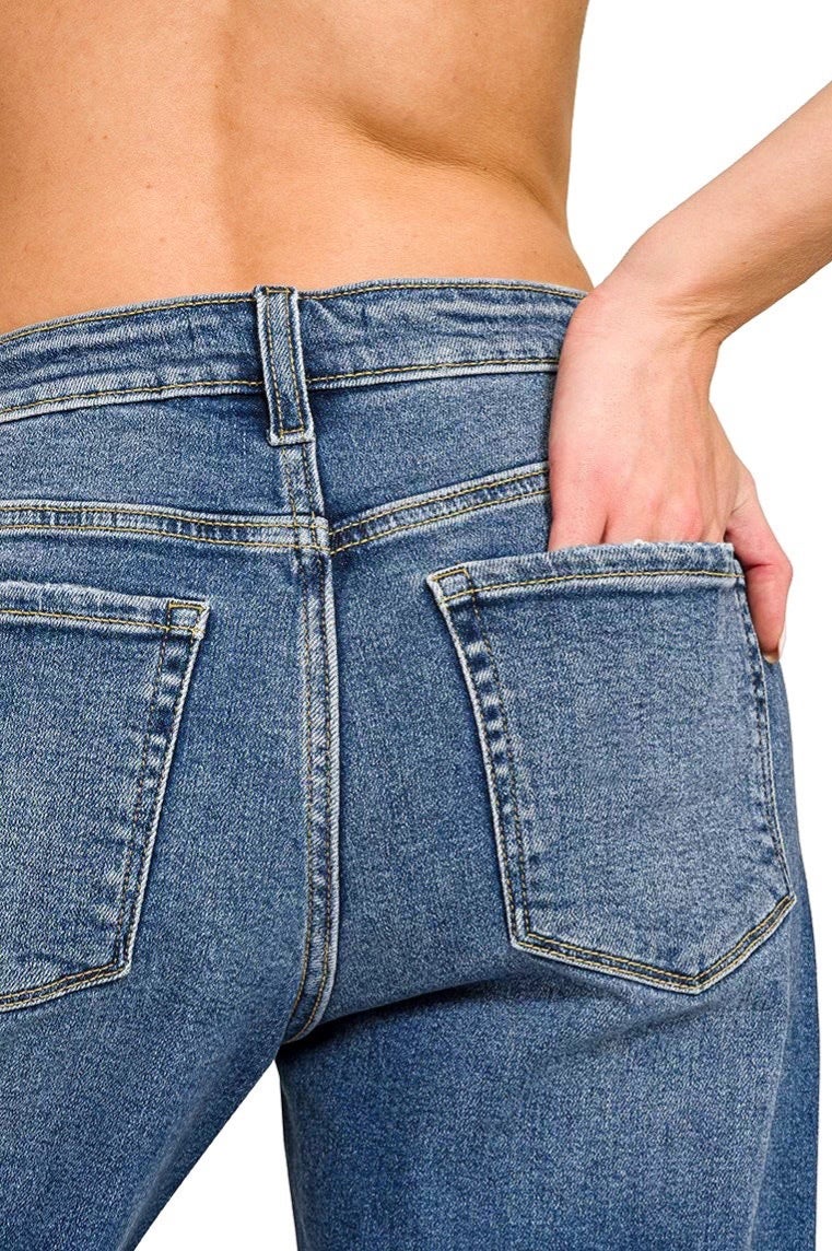The Zenana Everyday Wide Leg Denim