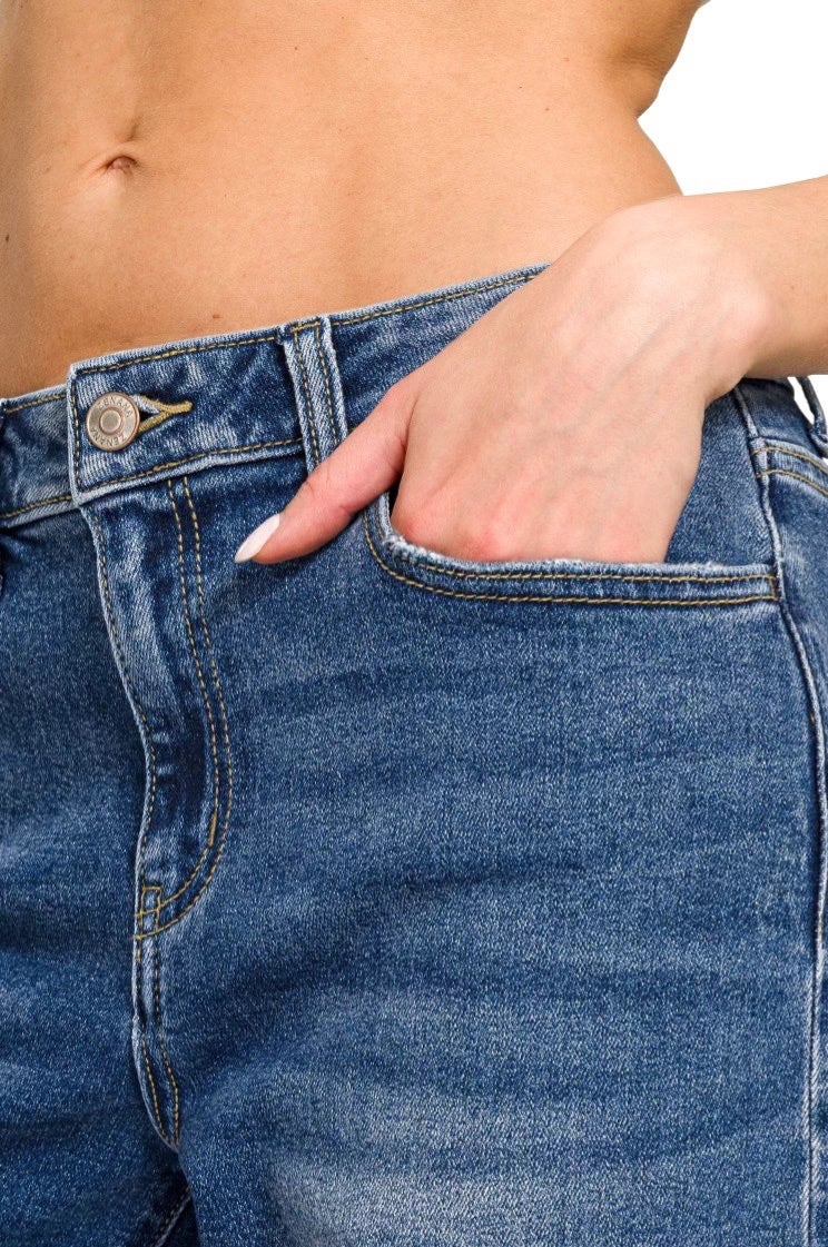 The Zenana Everyday Wide Leg Denim