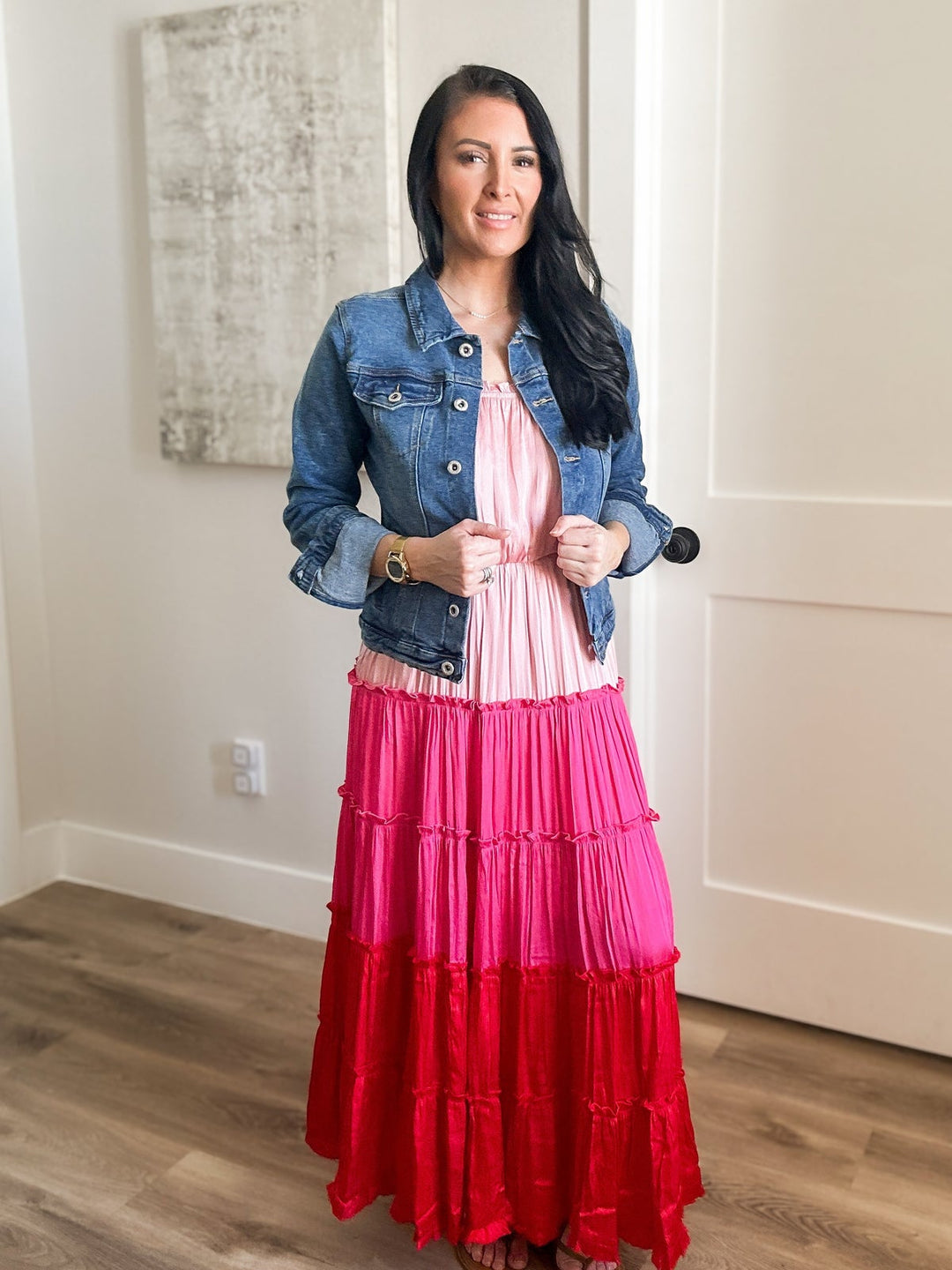 The Love You More Tiered Maxi Dress