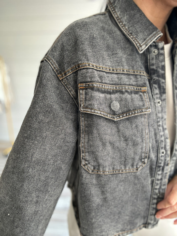 The Off-Duty Denim Jacket