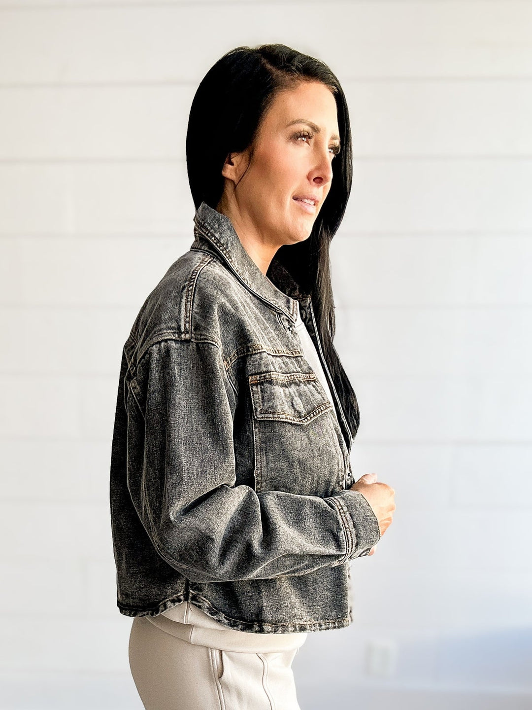 The Off-Duty Denim Jacket