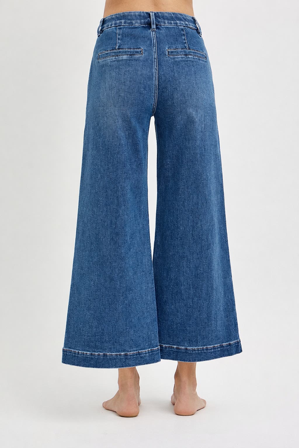 The Polished Comfort Wide Leg Jean by Risen