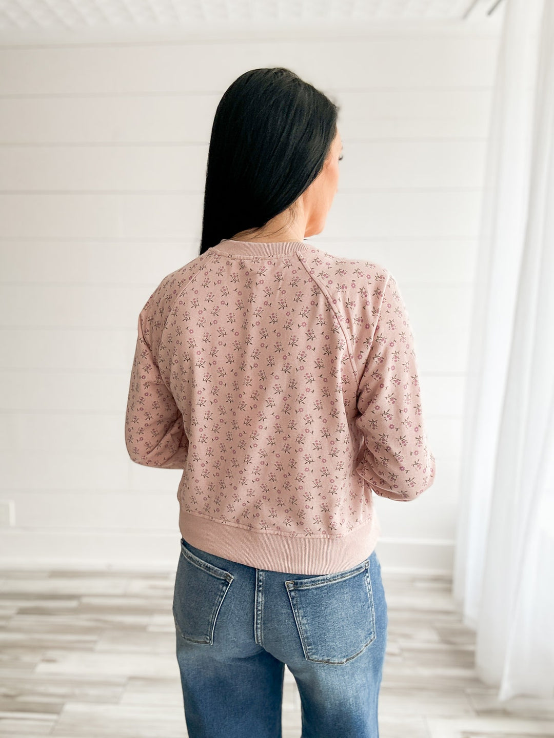 The Soft Bloom Floral Sweatshirt