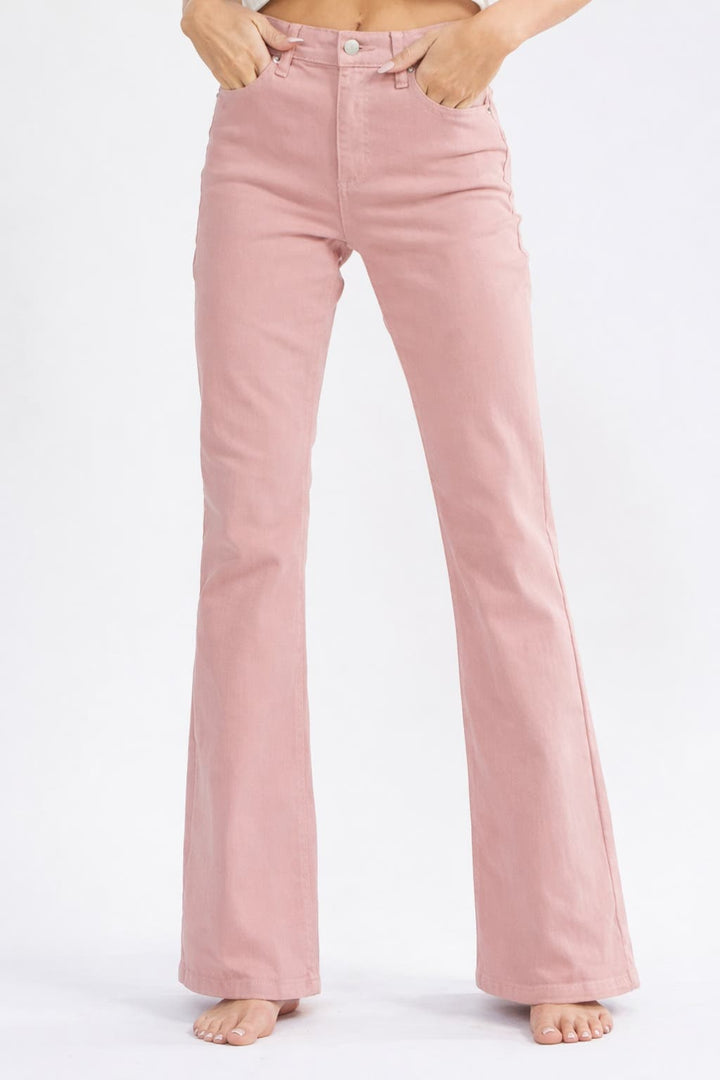 The Soft Blush Stretch Denim