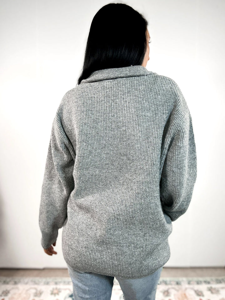 The Weekend Half-Zip Sweater