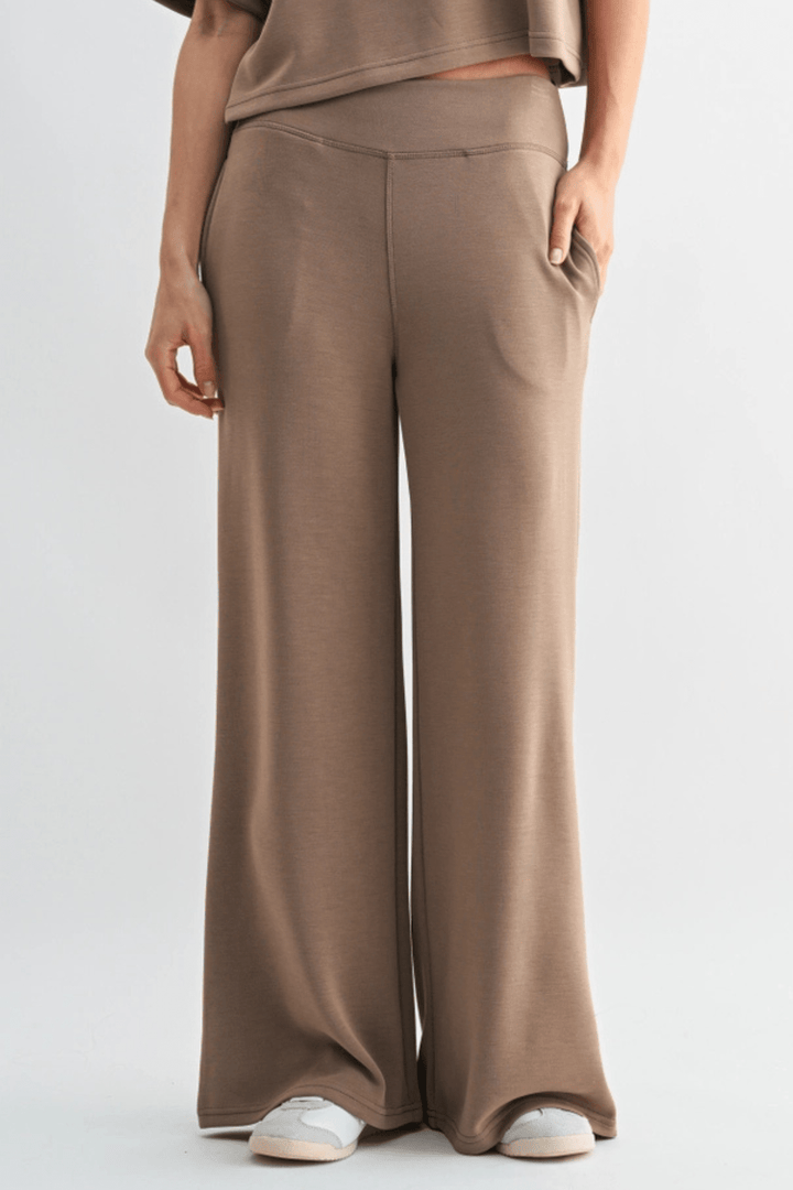 Modal Cloud Soft Wide Leg Pants - Haven Grace Boutique