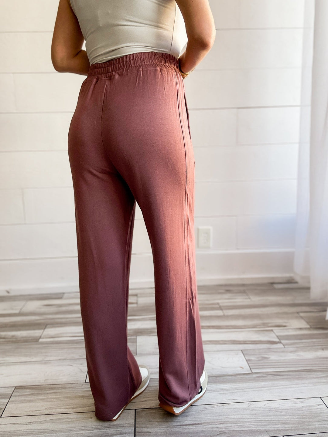 Rosewood Ease Pants - Haven Grace Boutique